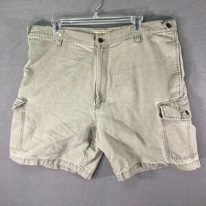 Munsingwear Mens Cargo Shorts Size 42 Beige Outdoor Casual Cotton Made in Russia